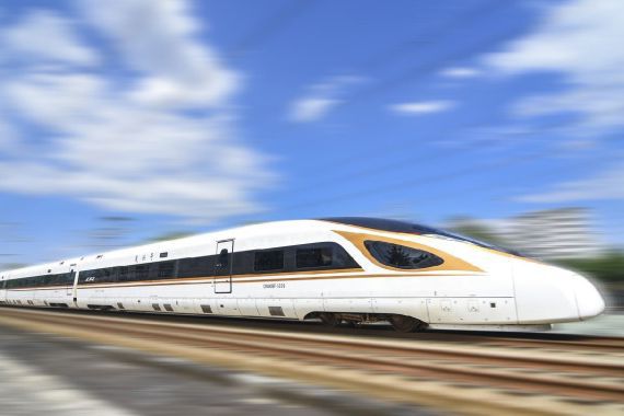 Moteur de traction des trains à grande vitesse 